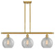 Innovations Lighting 516-3I-SG-G125-8-LED Athens 3 Light 36" Island Light