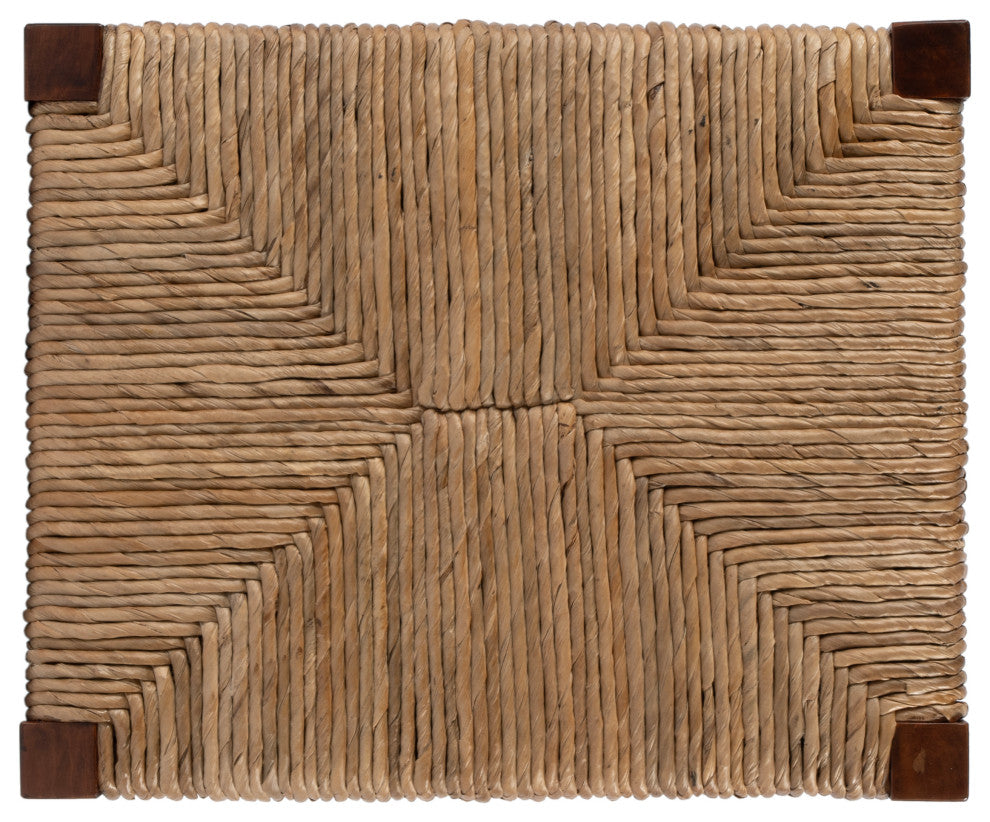 Valencia 24.5 in. Seat Height Woven Backless Counter Stool