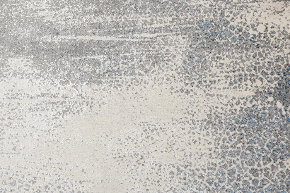 Aurelian R3401 Modern/Casual Rug, Gray/Blue, 3'11"x6'
