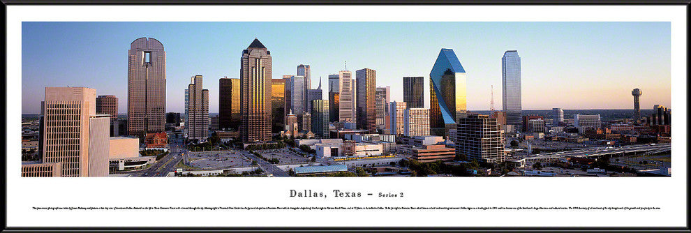 Dallas, Texas-Series 2, Standard Frame