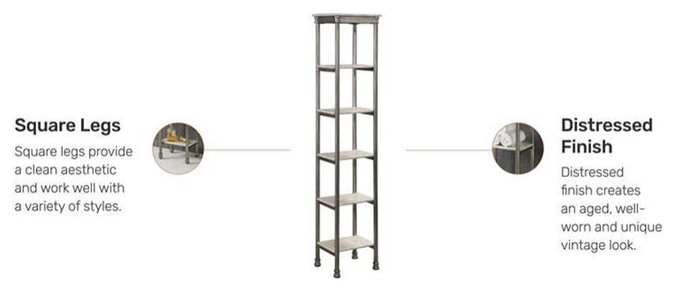 Homestyles Create-a-Cart Wood Kitchen Cart in Off White