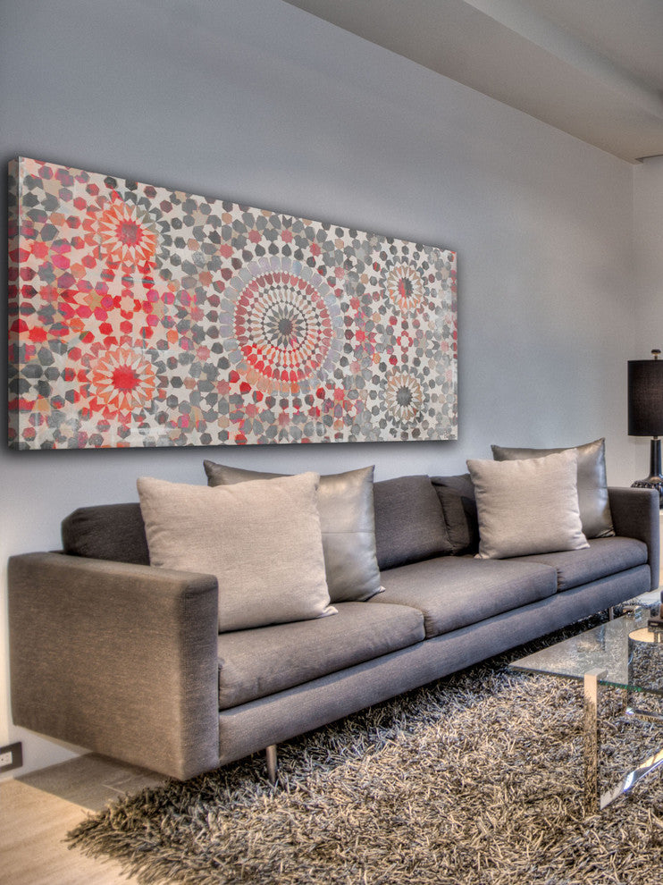 "Settat" Fine Art Canvas Print, 36"x18"
