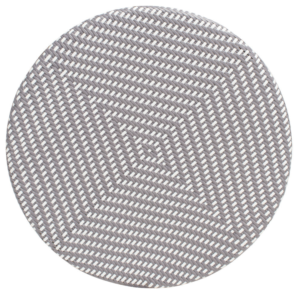 Safavieh Kylie Rattan Bistro Table, Grey/White