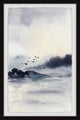 "Take Time to Reflect" Framed Painting Print, 8x12