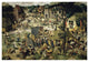 "Village Celebration (I)" Paper Print by Pieter Bruegel the Elder, 24"x17"