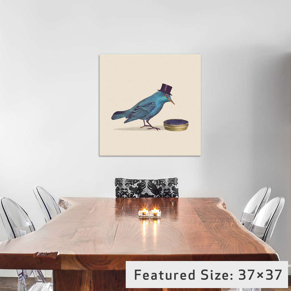 "Gentlebird Square" by Terry Fan, 37x37x1.5