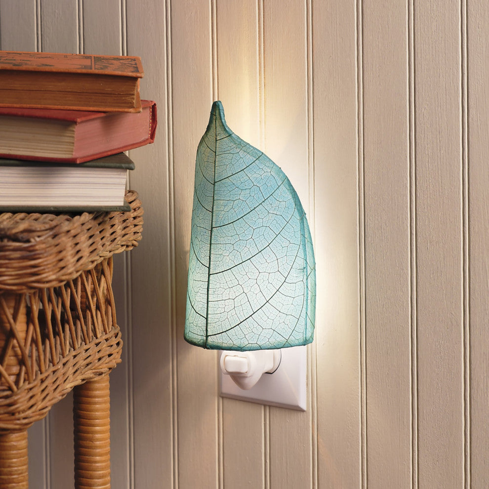 Leaf Nightlight Seablue