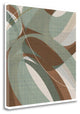 "Mint Ripple" By Ahava, Giclee Print on Gallery Wrap Canvas, Ready to Hang