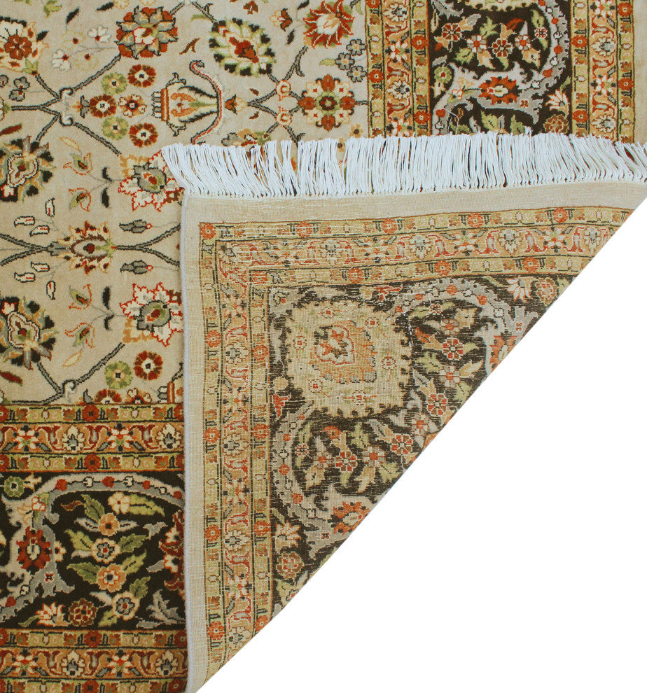 Pak-Persian Hassan Gray Rug, 6'0x9'2