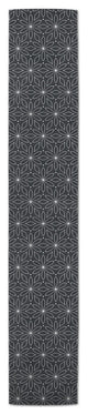Monochromatic Flowers 16x72 Cotton Twill Runner