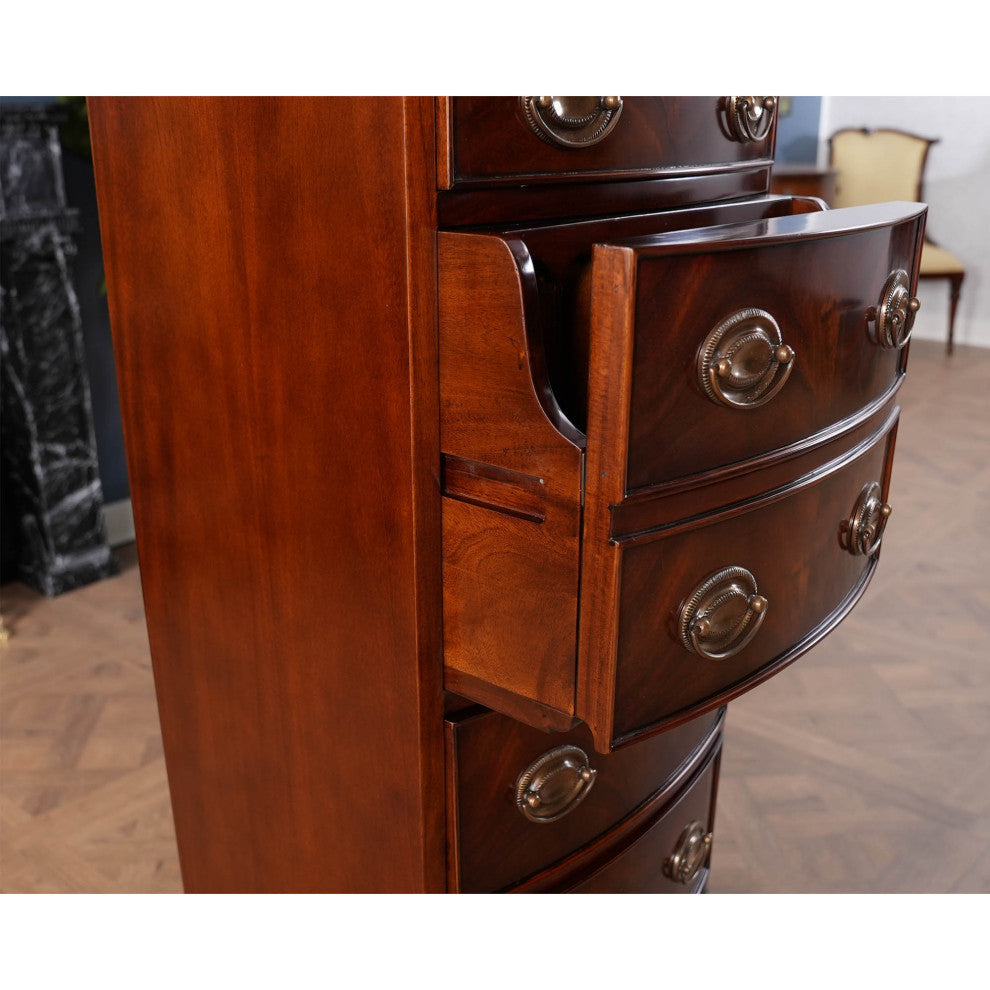 Mahogany Hidden Drawer Desk