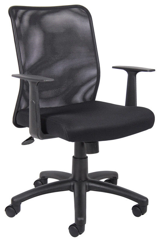 Boss Office Mesh Task Office Chair with T-Arms