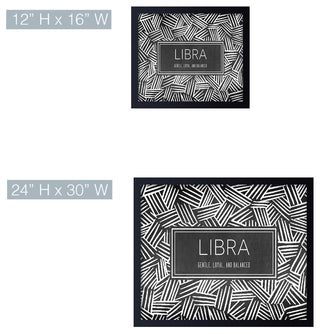 ChiChi Zodiac' Framed Print Wall Art Libra 30" W x 24" H