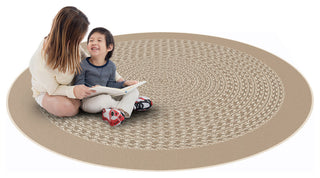 Like Home Rug, Beige, 7'7" Round