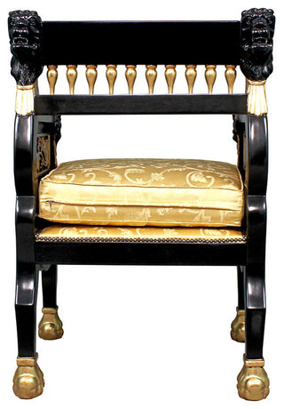 Design Toscano Caesars Royal Lions Chair