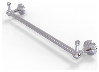 Sag Harbor 18" Towel Bar with Integrated Hooks, Polished Chrome