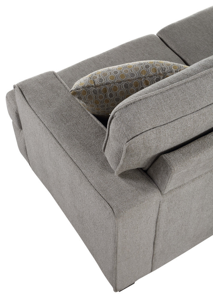 Huber Loveseat, Gray