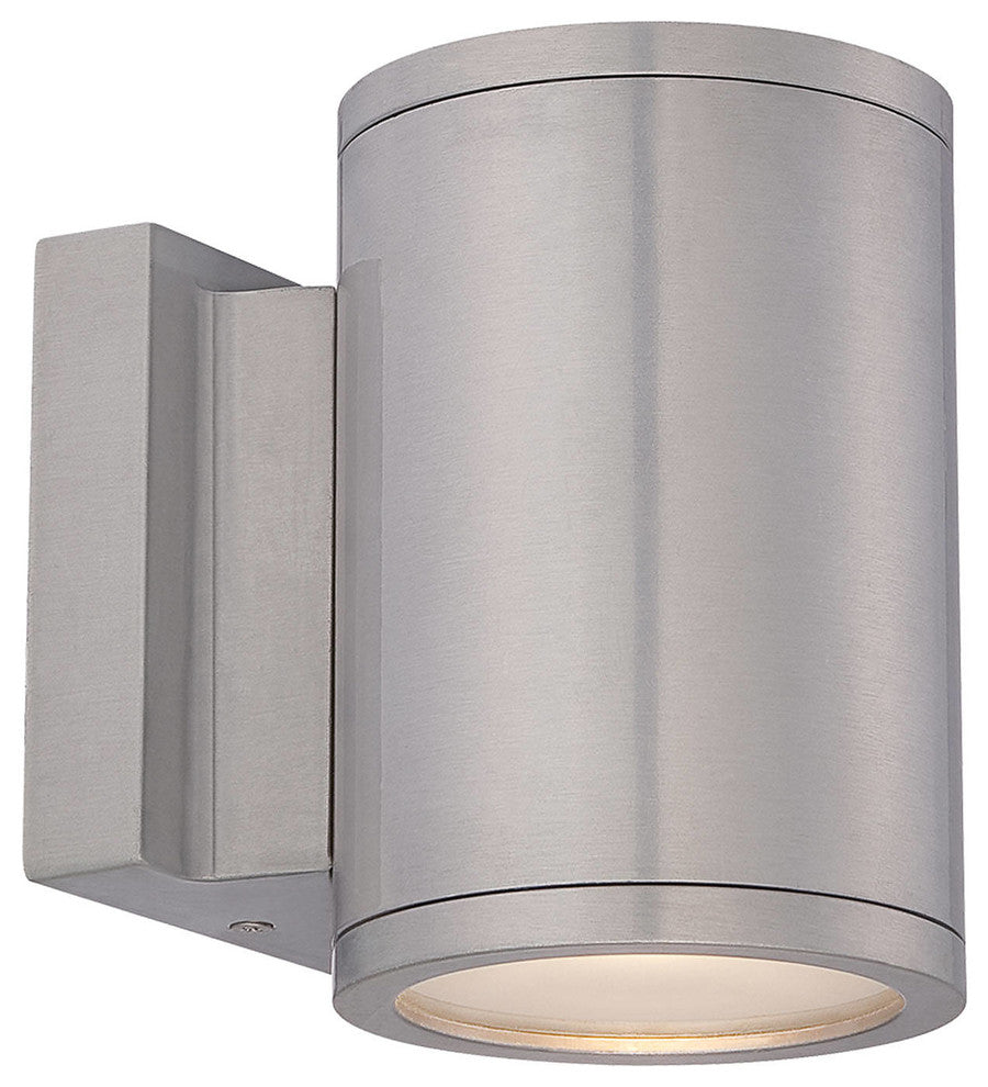 Wall Sconce, Brushed Aluminum