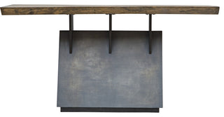 Uttermost Vessel Industrial Console table