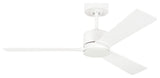 Rozzen 44" Ceiling Fan, Matte White