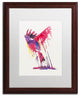 Robert Farkas 'The Great Emerge' Art, Wood Frame, White Mat, 20x16