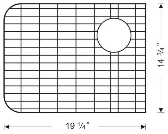 Wells Sinkware GTW2015 Sink Grid