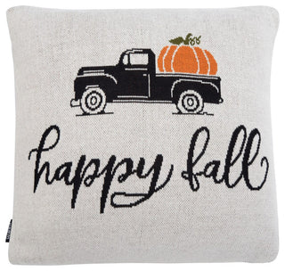 Safavieh Fall Truck Pillow Multi 18" X 18"