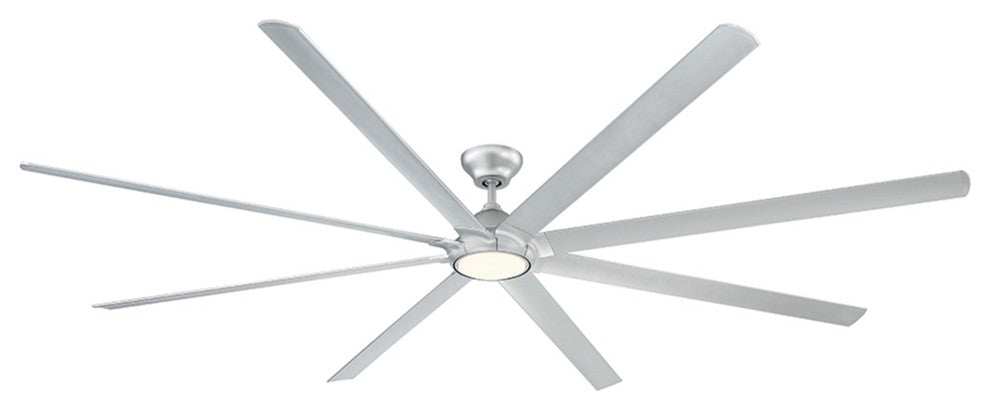 Modern Forms Hydra Ceiling Fan, Titanium Silver
