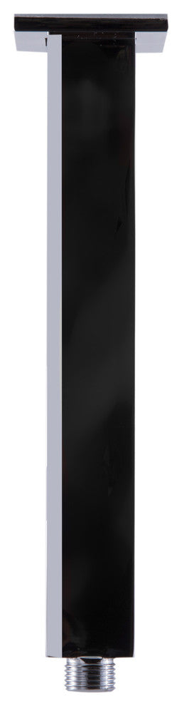 ALFI Brand AB9SC-PC Polished Chrome 9" Modern Square Ceiling Mounted Shower Arm