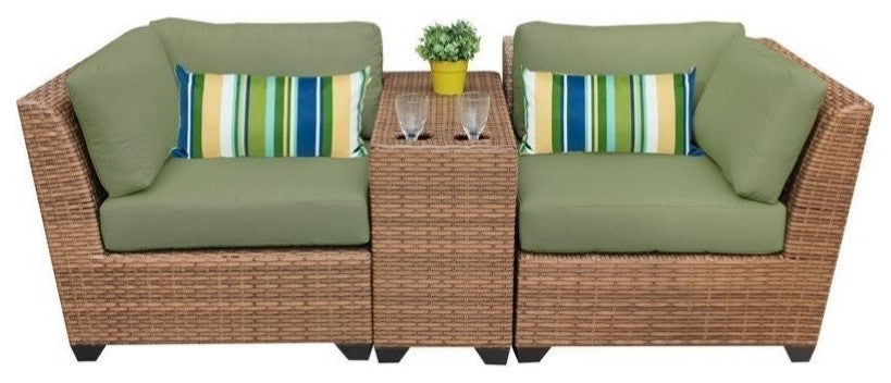 Laguna 3 Piece Outdoor Wicker Patio Furniture Set 03b