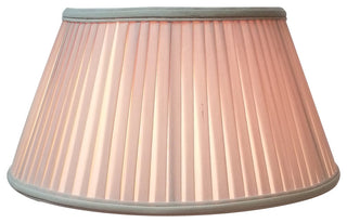 Royal Designs 6-Way/Side Pleat Basic Lampshade, Beige, 13x19x10.5