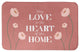 Love Heart Home 34x21 Bath Mat