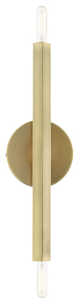 Antique Brass Modern, Urban, Sputnik, Dynamic, Timeless Sconce