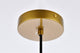 Constance 8" Brass Pendant