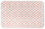 Fishnet Coral 21x34 Bath Mat