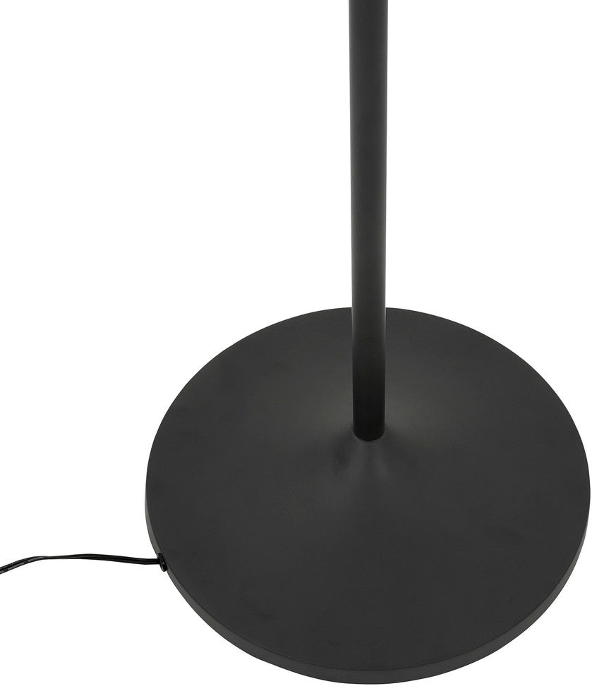 Leipzig LED Torchiere, Museum Black