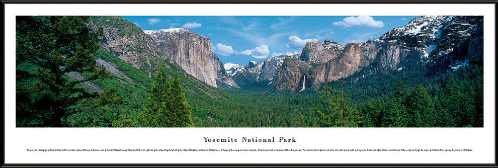 Yosemite National Park, Standard Frame