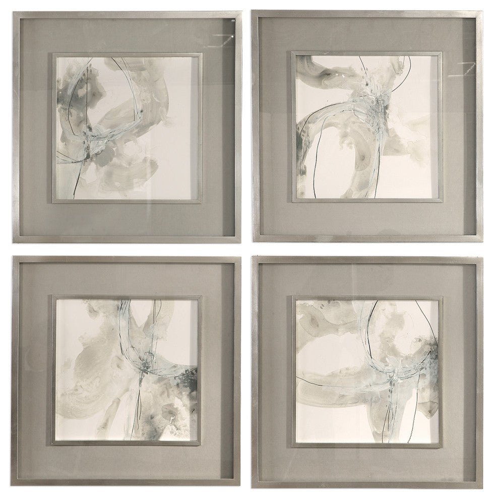 Uttermost 4-Piece Divination Abstract Art Set