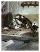"Interview Between Jesus & Nicodemus" Print by James Tissot, 25"x32"