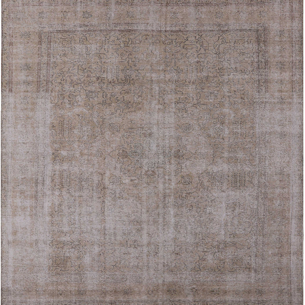 Ahgly Company Indoor Square Mid-Century Modern Area Rugs, 6' Square