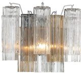 CRYSTORAMA Addis 2 Light Polished Chrome Wall Mount