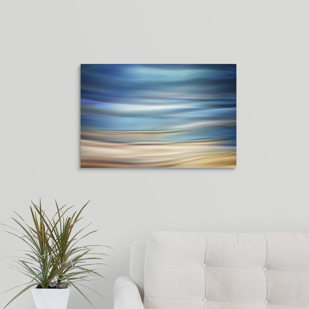 "Shore" Wrapped Canvas Art Print, 24"x16"x1.5"