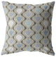 20 Gray Ogee Decorative Suede Throw Pillow
