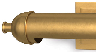 Devon Picture Light Small, Natural Brass