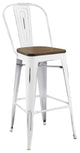 White Promenade Bar Stool
