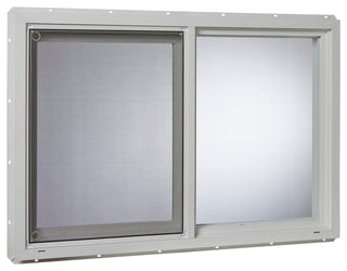 36x24 Vinyl Utility Left, Hand Single Sliding Window