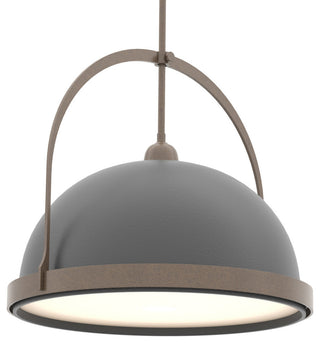 Atlas Large Pendant, Bronze, Black, Standard Height