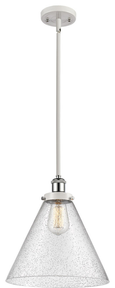 Innovations 916-1S-WPC-G44-L 1-Light Mini Pendant, White, Polished Chrome