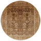 Ahgly Company Indoor Round Mid-Century Modern Area Rugs, 6' Round