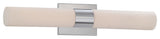 Elementum Bathroom Vanity Wall Light, Chrome, 22", 3000k
